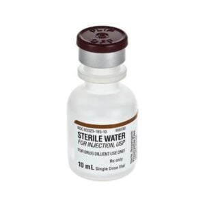 Sterile Water 10 mL vial
