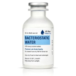 US Bac Water Co. Bacteriostatic Water 30 mL vial
